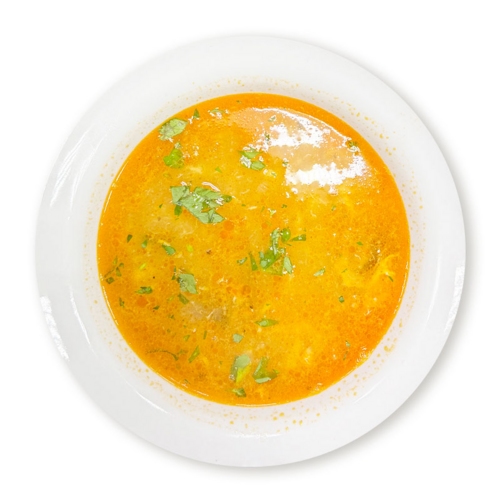 Суп с томатной килькой